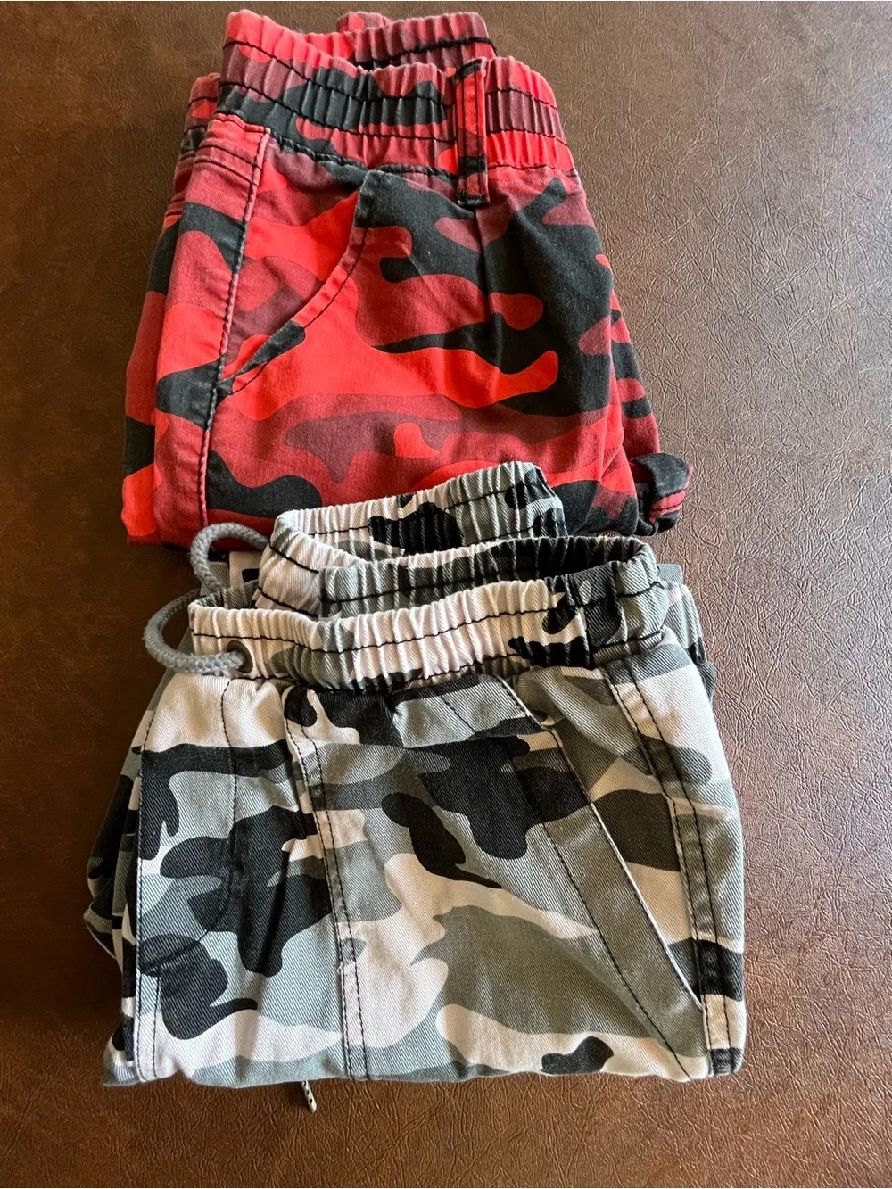 2 Pair of Fun Fashion Camo Women’s Pants